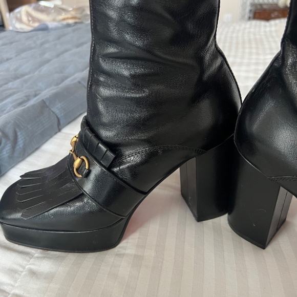Gucci Marmont fring platform boot - Picture 15 of 16